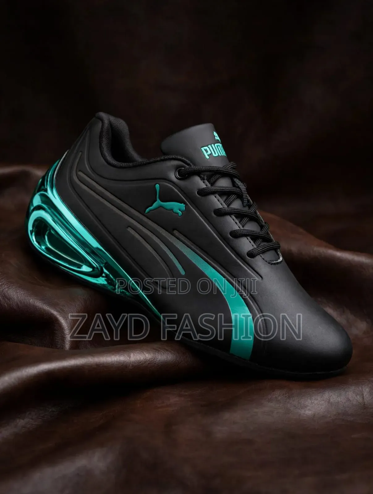 Puma Black Green