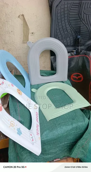 2pc Square Shaped Cushion Padded Toilet Seat Cushion
