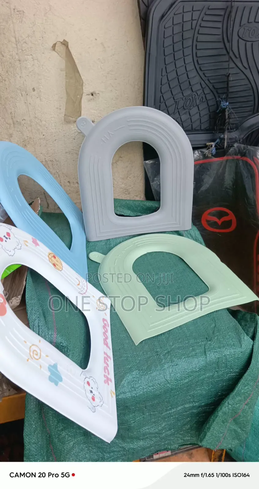 2pc Square Shaped Cushion Padded Toilet Seat Cushion