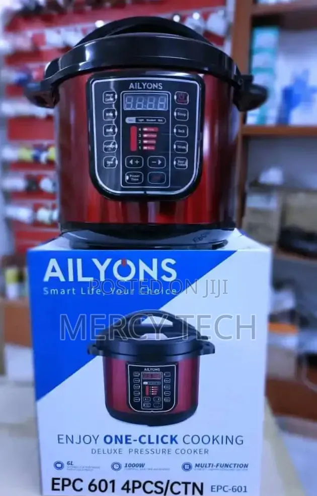 Ailyons Compact 6L Pressure Cooker