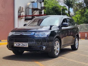 Mitsubishi Outlander ES 4dr SUV (2.4L 4cyl CVT) 2015 Black