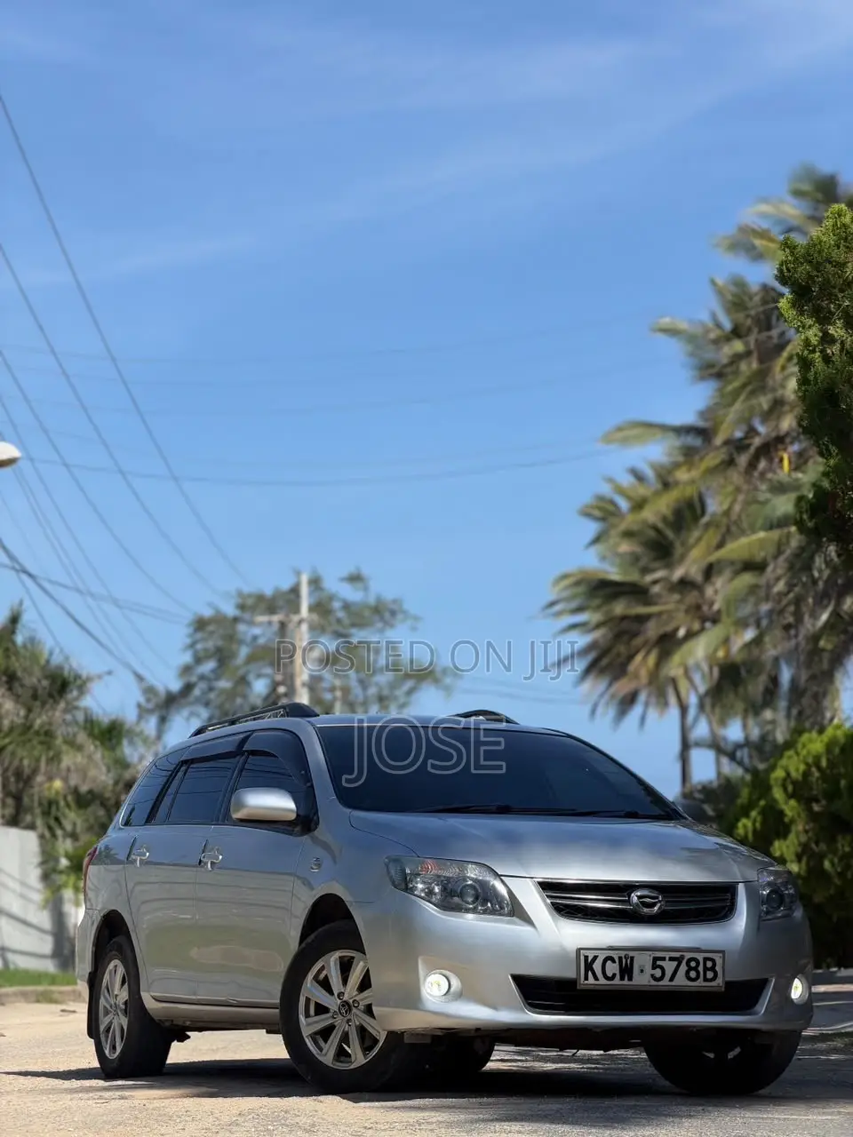 Toyota Corolla Fielder 2013 Silver