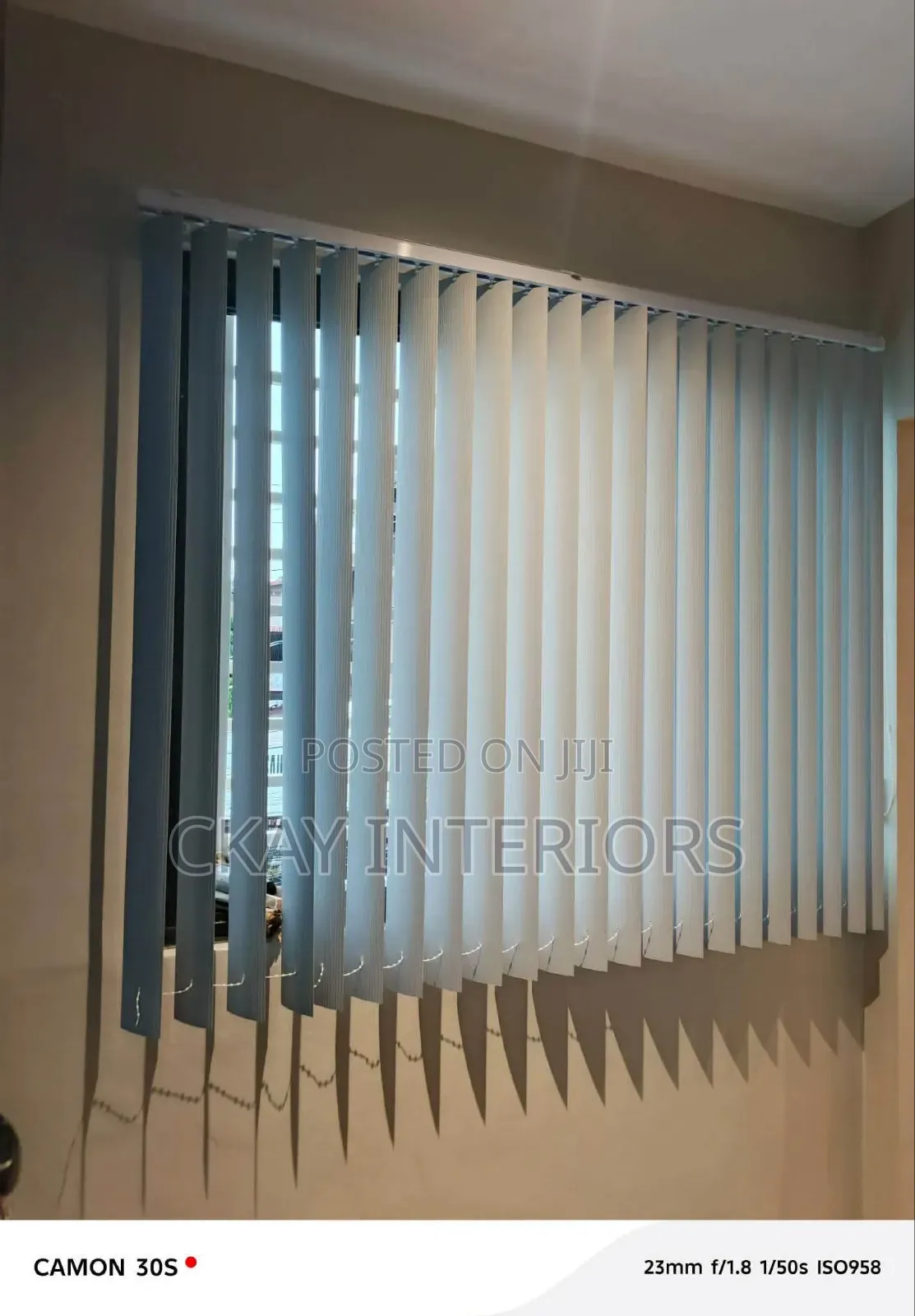 Your Dream Interior Wide Windows Vertical Blinds