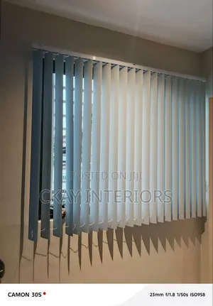 Your Dream Interior Wide Windows Vertical Blinds