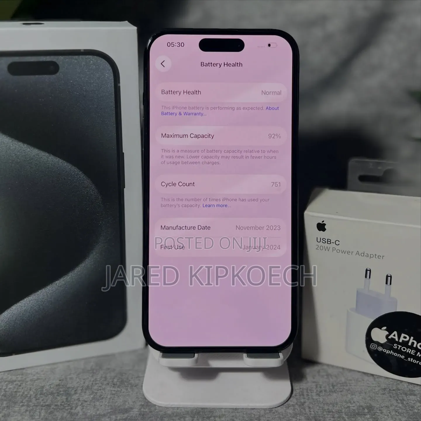 Apple iPhone 15 Pro 128 GB Blue