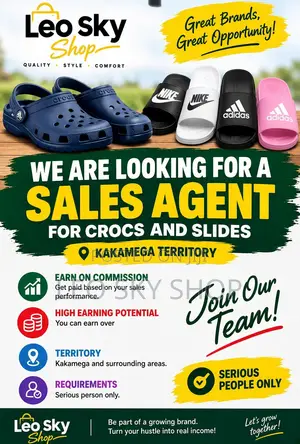 Sales Agent for Kakamega Territory