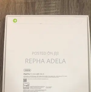 New Apple iPad Pro 11 (2025) 256 GB Black