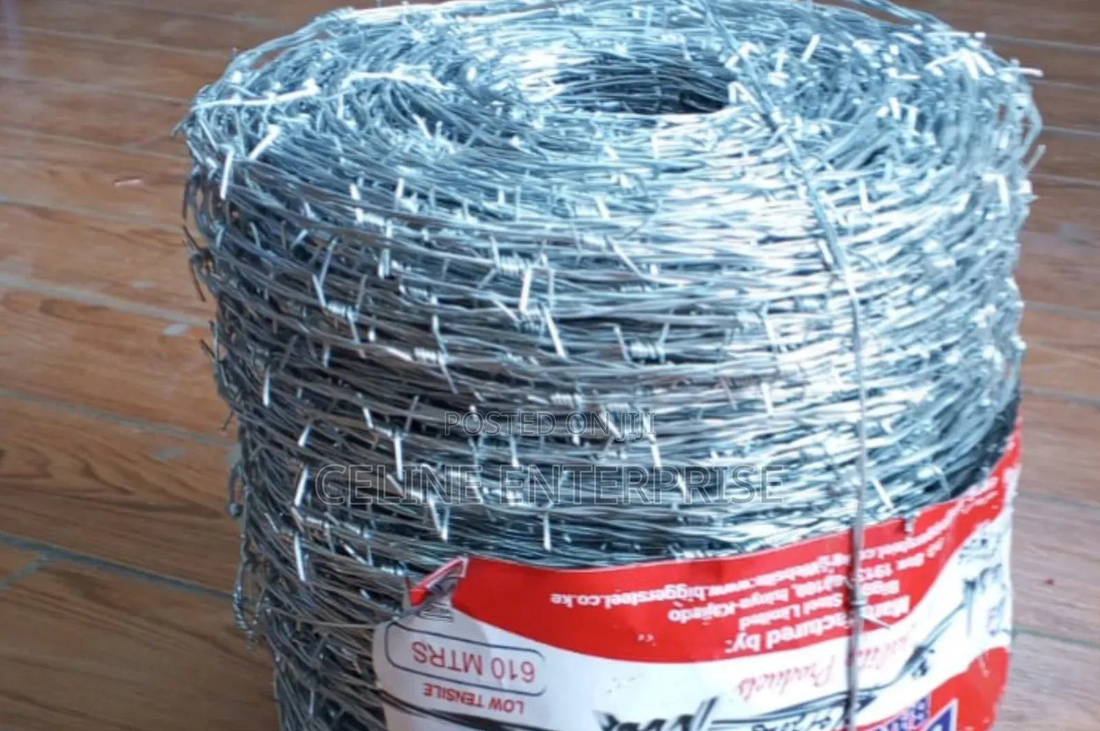 Heavy-Gauge Barbed Wire for Security Fencing