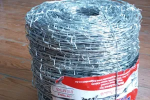 Heavy-Gauge Barbed Wire for Security Fencing