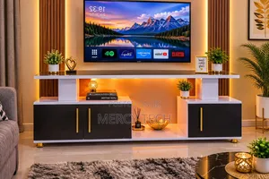 Istanbul 2 Modern TV Stand With LED Lights