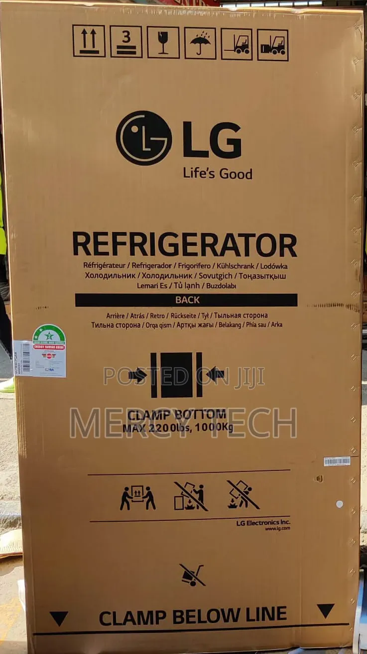 LG Side by Side Fridge 519L No Frost