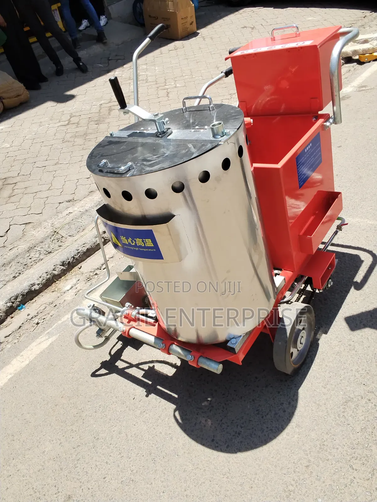 Hand Push Thermoplastic Road Marking Machine