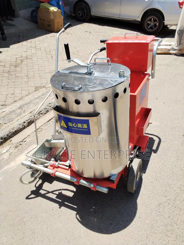 Manual Traffic Thermoplastic Road Marking Machine - main view