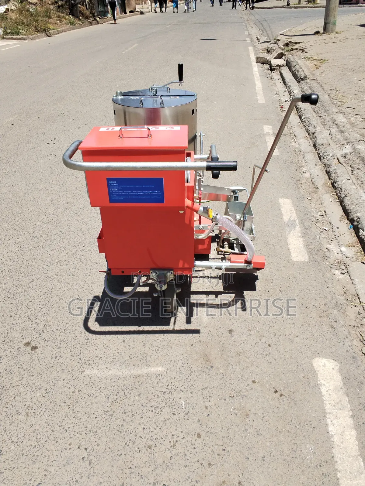 Manual Traffic Thermoplastic Road Marking Machine