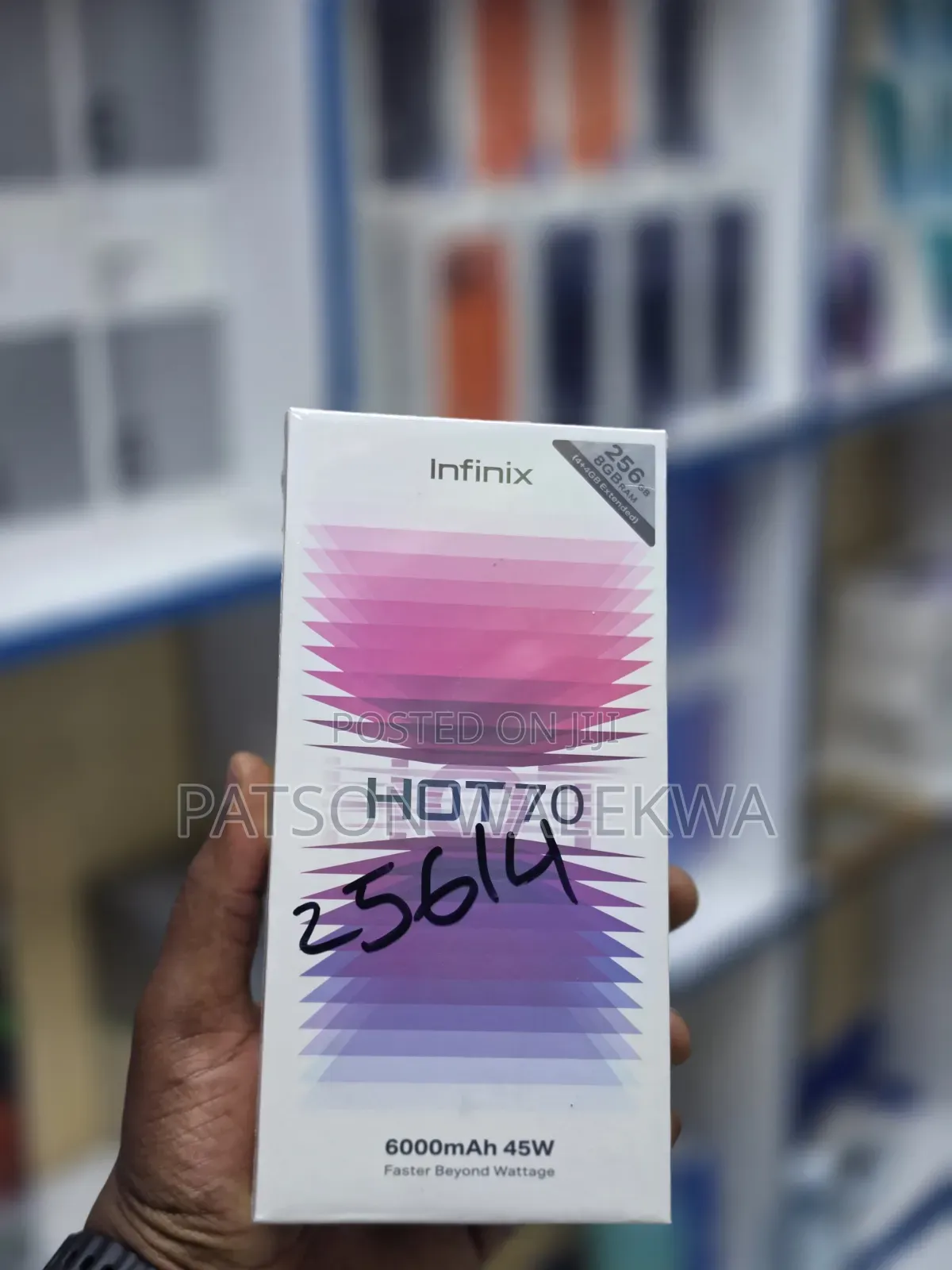 New Infinix Hot 70 256 GB
