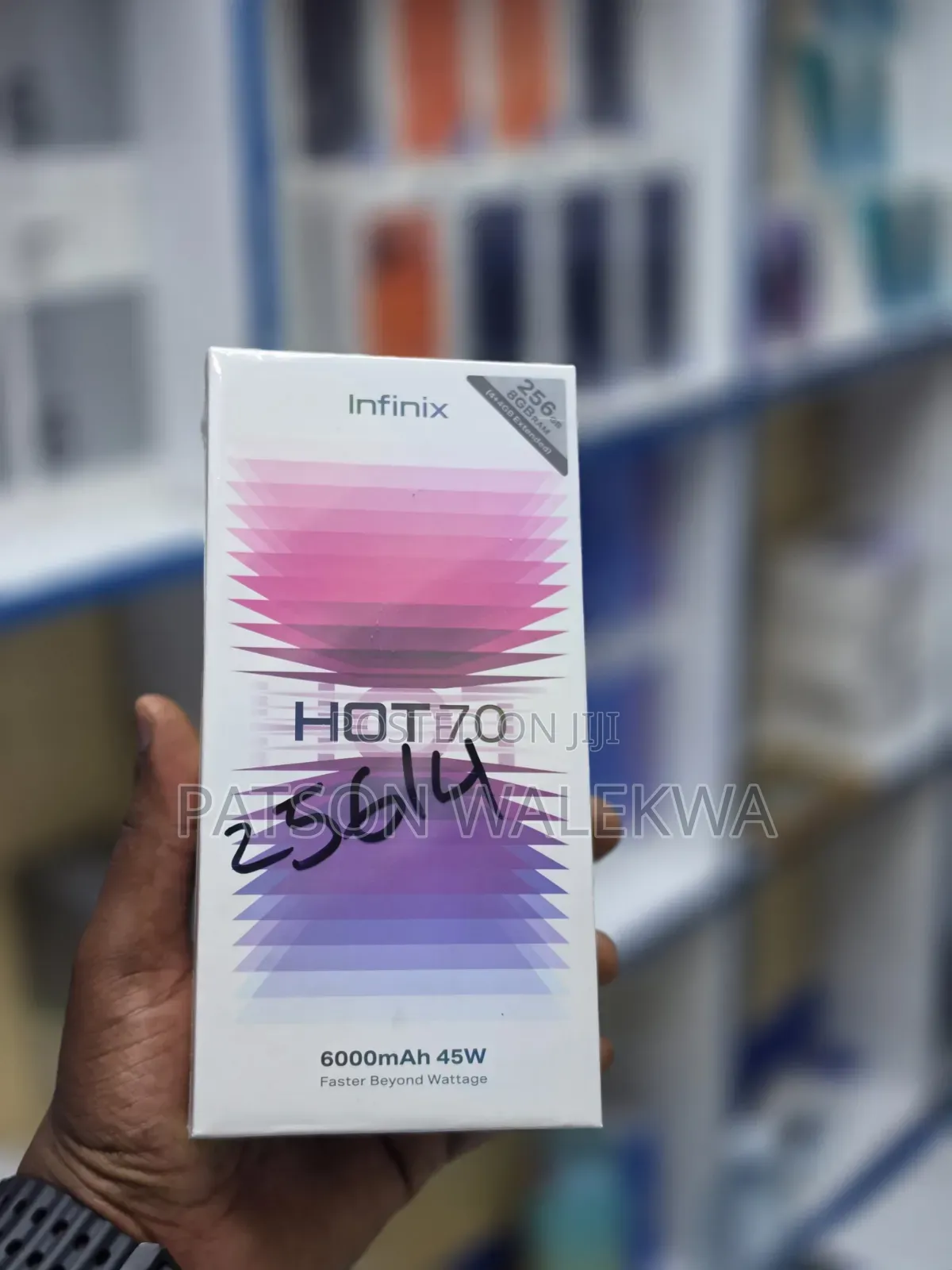 New Infinix Hot 70 256 GB