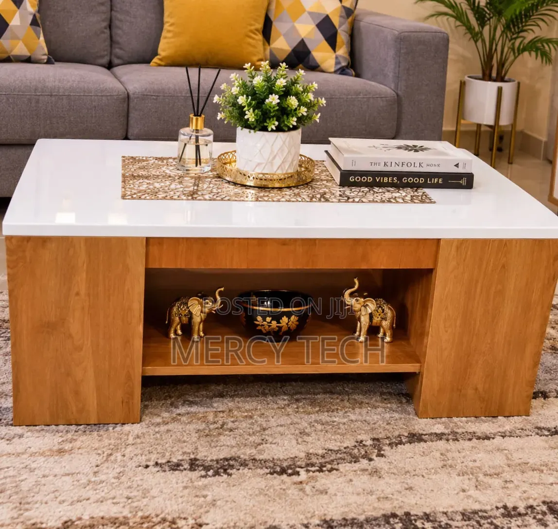Modern Marble Laminated Coffee Table