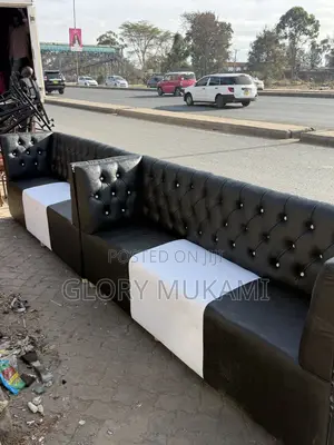 7ft Bar Couches With Hands Both Sides
