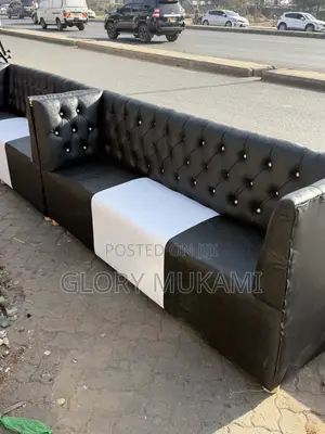 7ft Bar Couches With Hands Both Sides