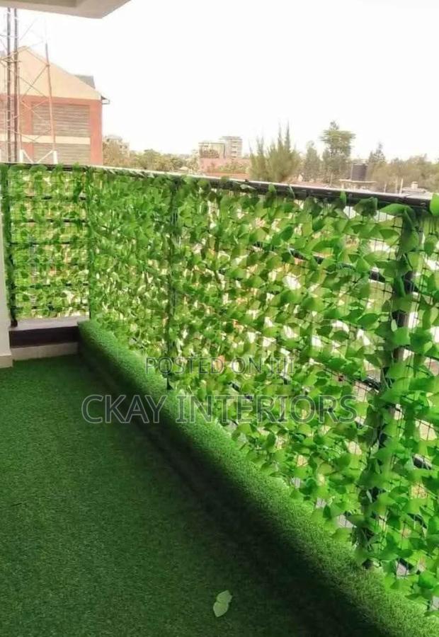 Light Green, Whole Balcony Coverage Balcony Fence - main view