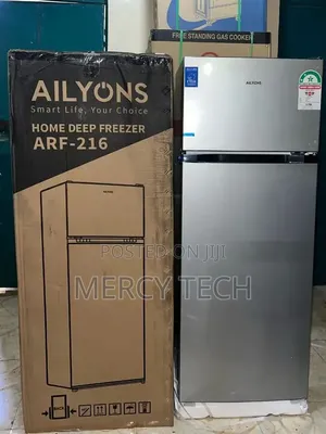 Ailyons 216L Double Door Refrigerator