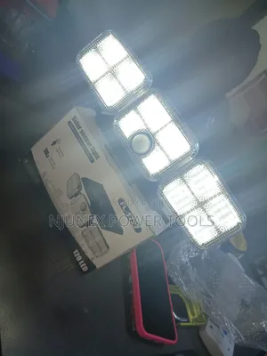 120 LED Solar Sensor Light (Model FL-1727)