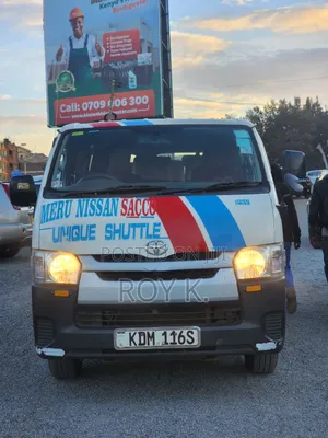 Toyota HiAce 2016 White