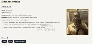 Landing Page and Portfolio Creation