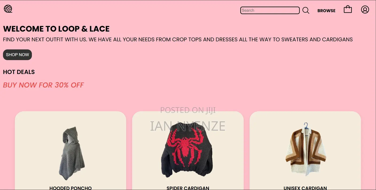 Landing Page and Portfolio Creation