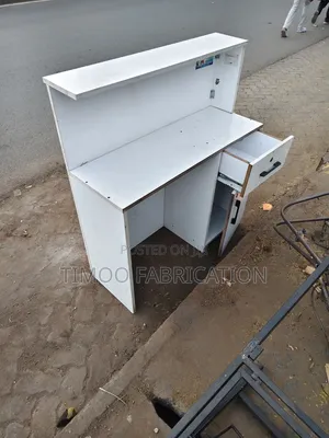 Reception Table With Running Drawer