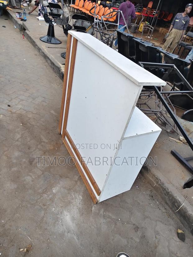 Reception Table With Running Drawer - thumbnail 2