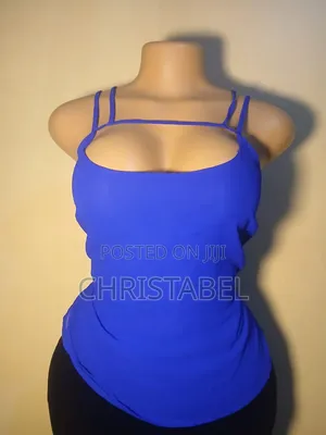 Royal Blue Strappy Cami Top