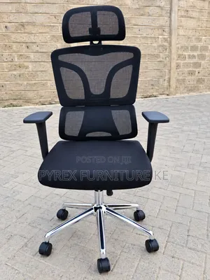 Black Mesh Ergonomic Office Chair