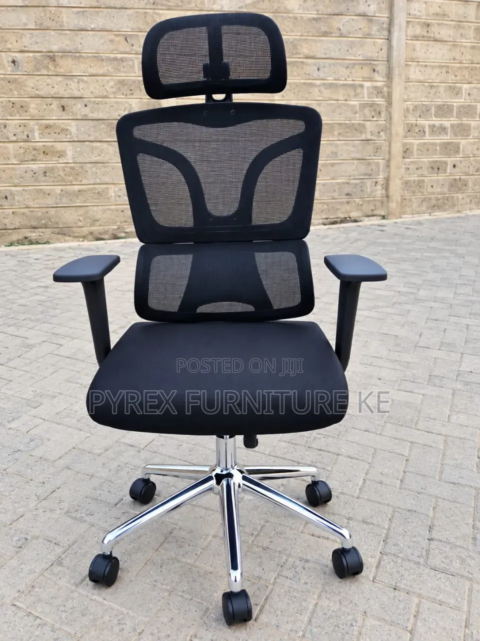 Black Mesh Ergonomic Office Chair