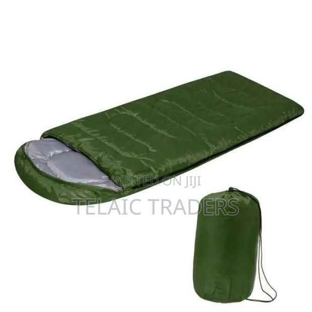 Sleeping Bag in Black,navy Blue,green Colours - main view