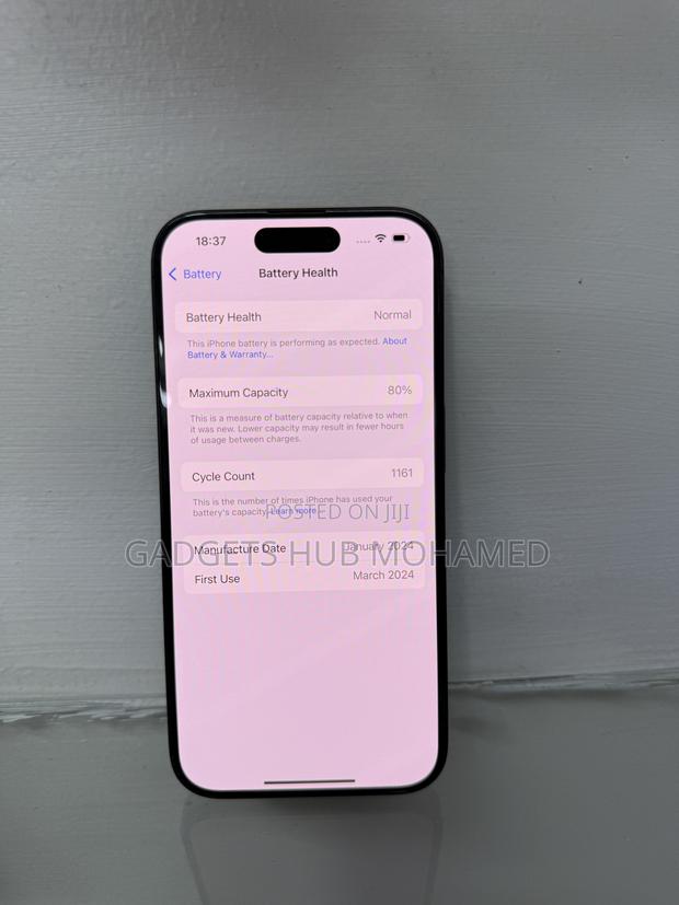 Apple iPhone 15 Pro 128 GB Black - thumbnail 2