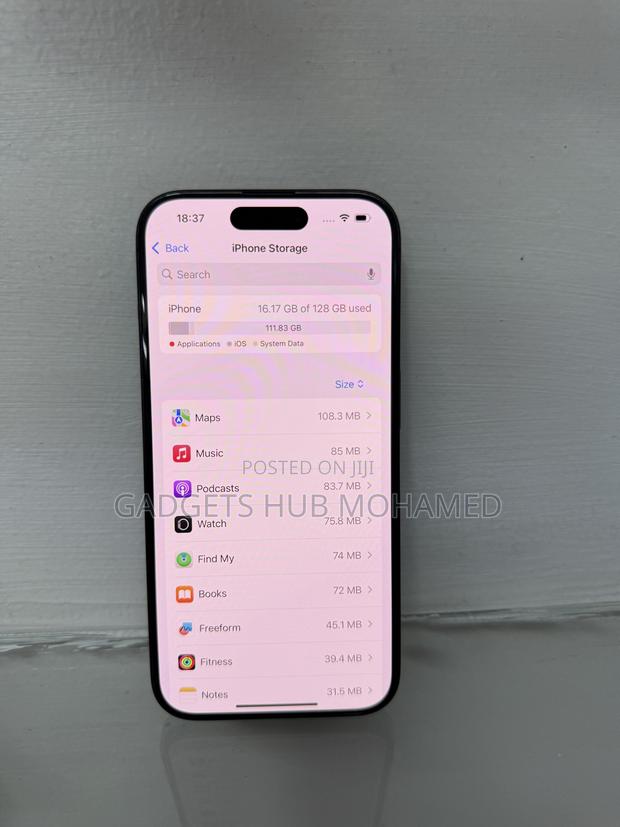 Apple iPhone 15 Pro 128 GB Black - thumbnail 4