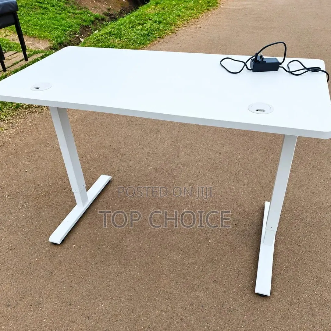 Office Desk ; Electric Monitored Adjustable Computer Table