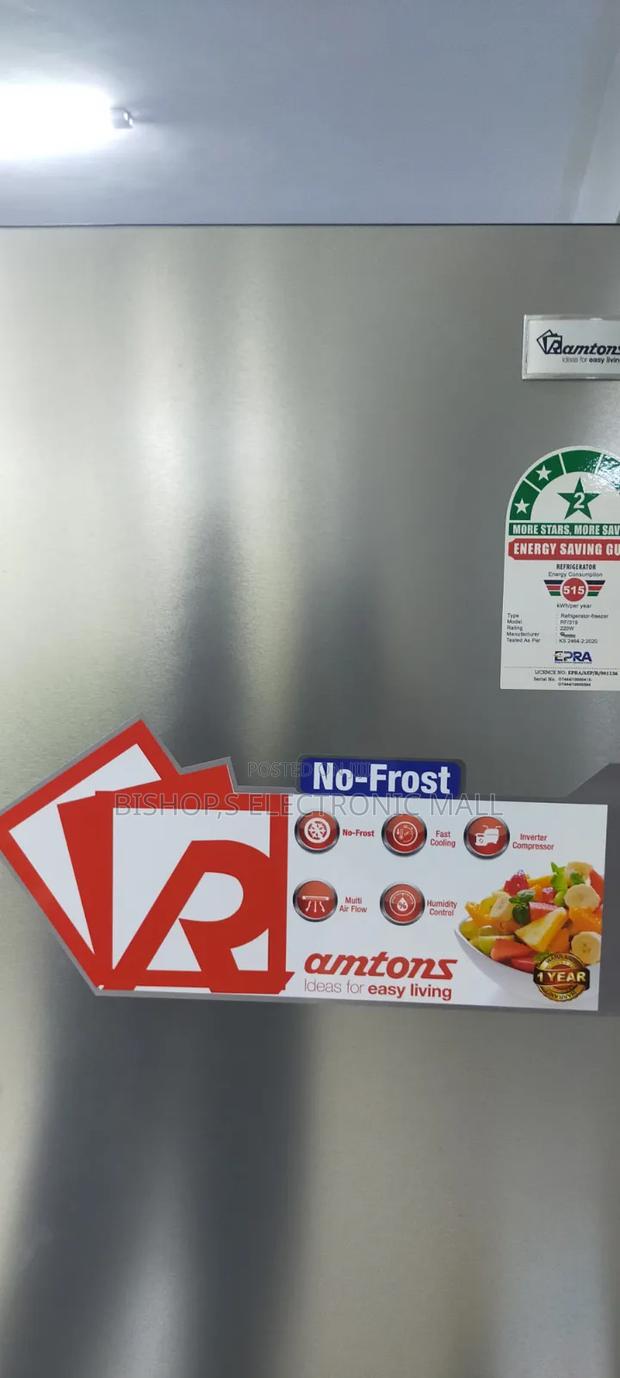 Side by Side Ramtons Fridge 319l Digital Inverter Compressor - thumbnail 5