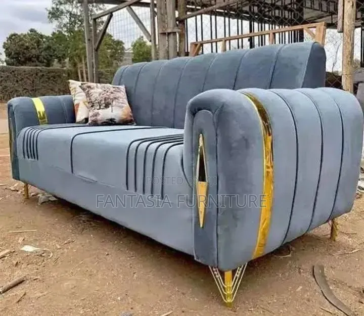 3 SeaterGrey Sofa