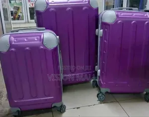 3 IN 1 Fibre Luxurious Suitcase Briefcase Travel Bag Size 4