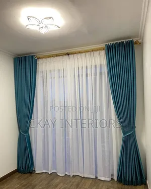 Small Details, Beautiful Transformations Grey and Green Window Curtain