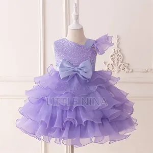 Purple Baby Girls Dress