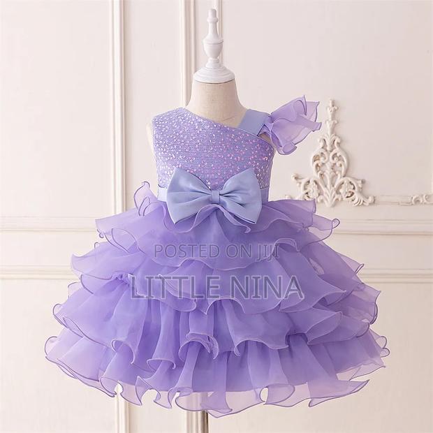 Purple Baby Girls Dress