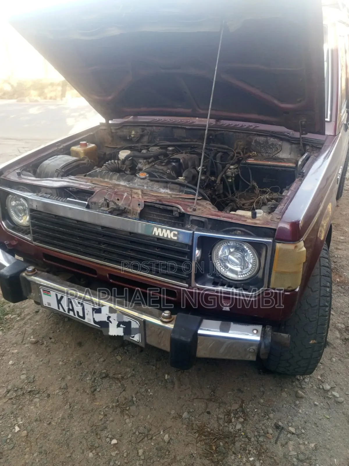 Mitsubishi Pajero Junior 1997 Maroon
