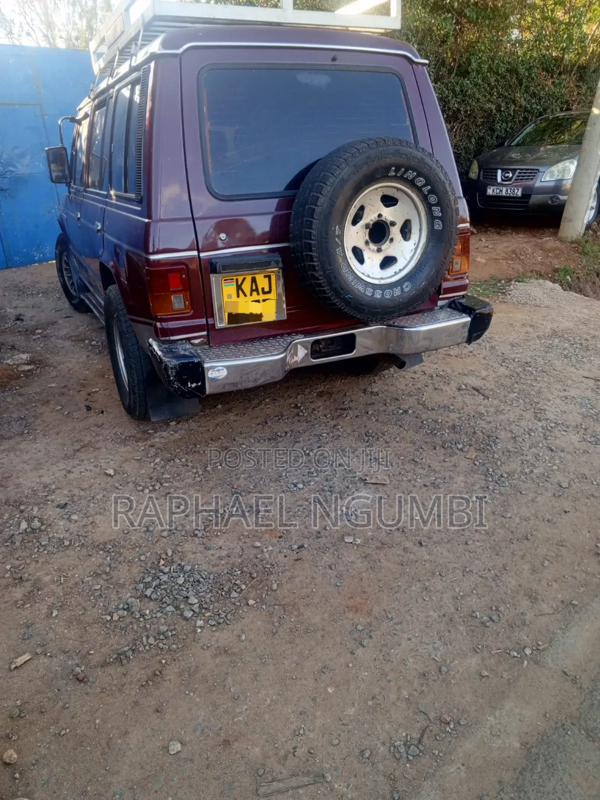 Mitsubishi Pajero Junior 1997 Maroon