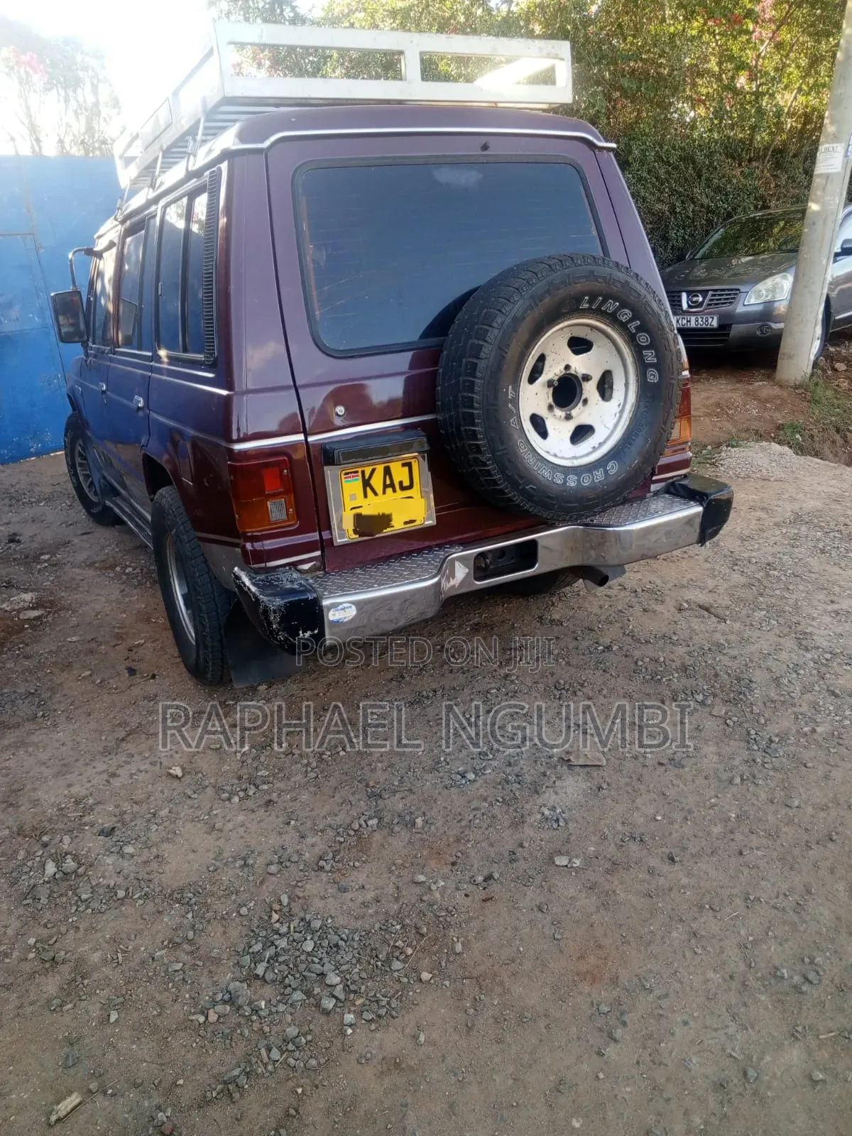 Mitsubishi Pajero Junior 1997 Maroon