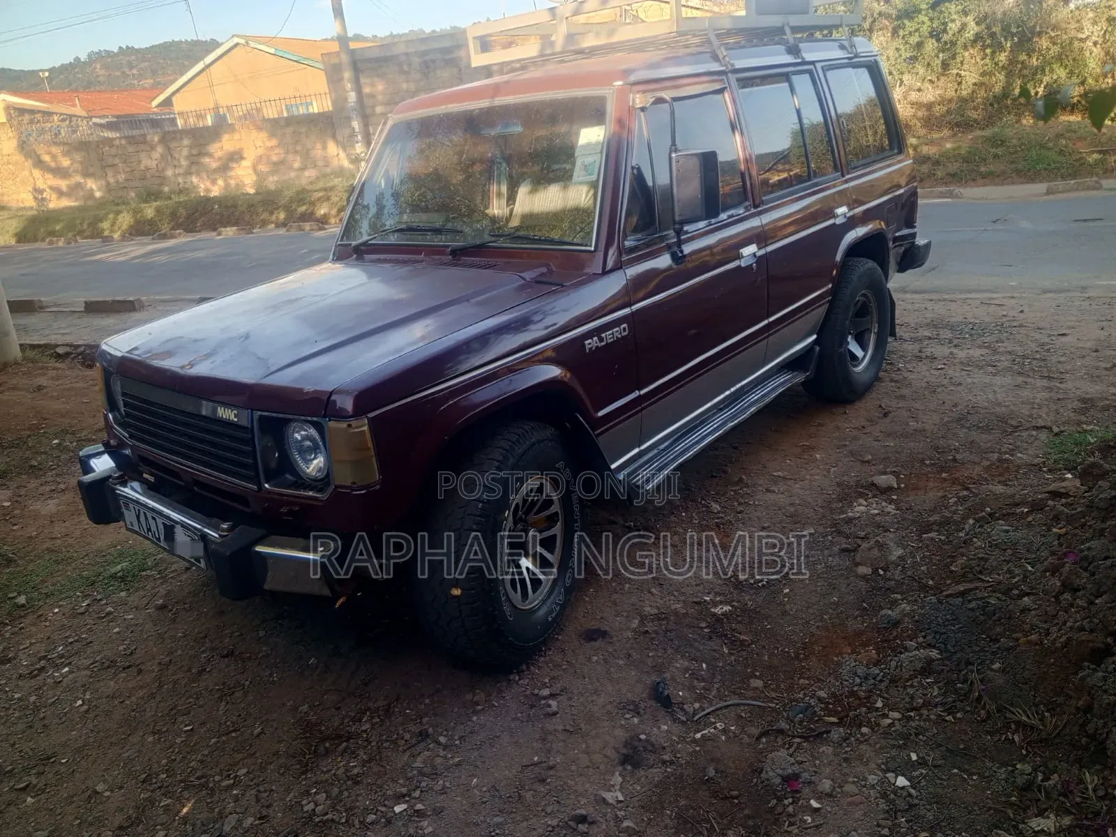 Mitsubishi Pajero Junior 1997 Maroon