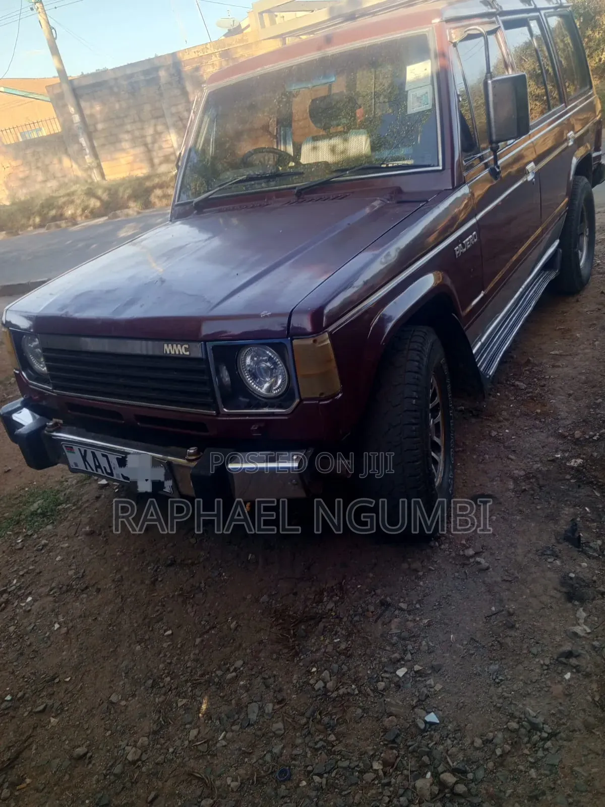 Mitsubishi Pajero Junior 1997 Maroon