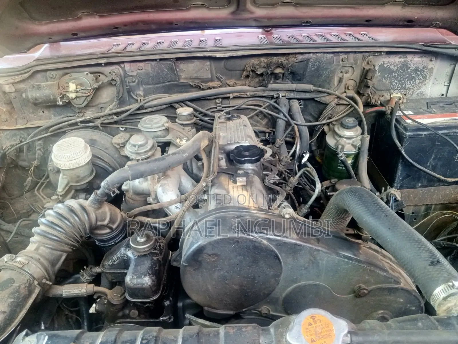Mitsubishi Pajero Junior 1997 Maroon
